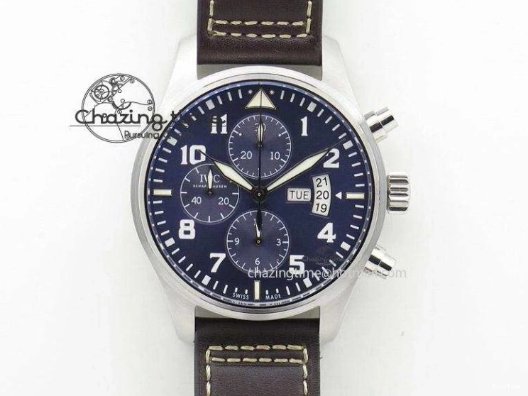MIROTIME 0814 OnTrend Portofino RG MKF 1:1 V2 Best Edition Diamond Bezel Silver Dial On Brown Leather Strap A 7343